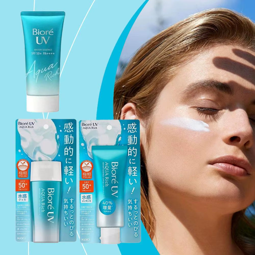 Japan Biore Water Skin Memory Sunscreen Cream — Protección Solar Ligera SPF50+