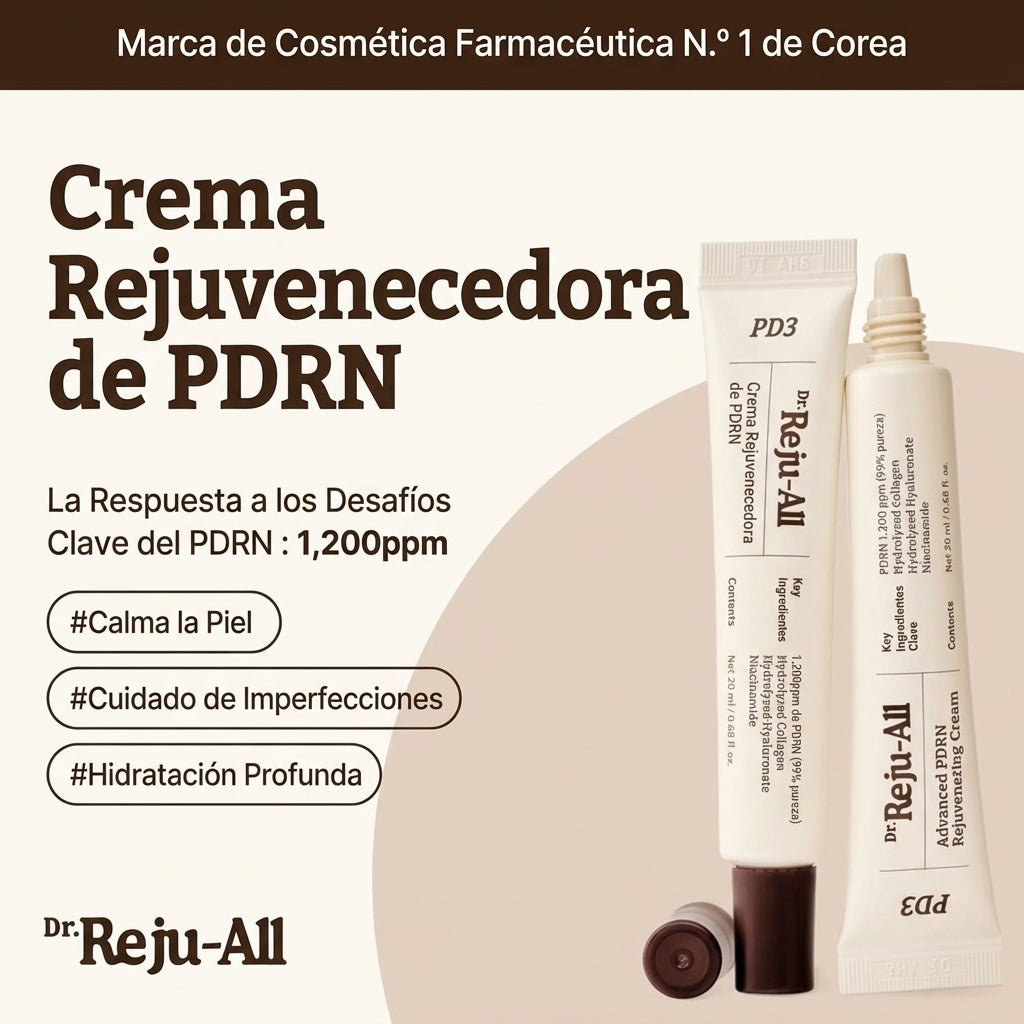 Dr Reju All Advanced PDRN Rejuvenating Cream — Crema Facial Rejuvenecedora con PDRN, Colágeno y Niacinamida