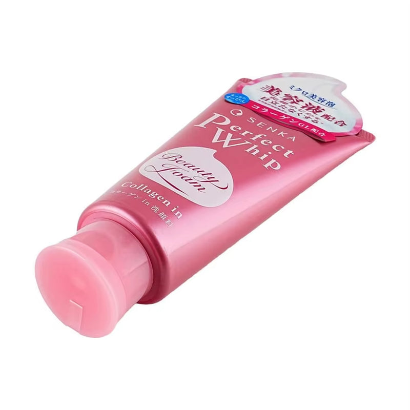 SENKA Perfect Whip Collagen Beauty Foam — Espuma Facial Hidratante